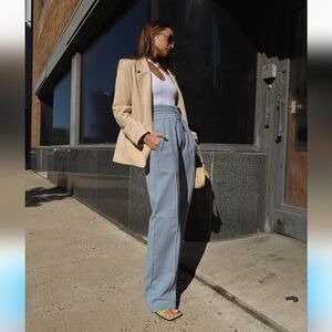 Sundarbay Stylish Blue Women's Pants Trouser Sweatpants Sz 8 $189